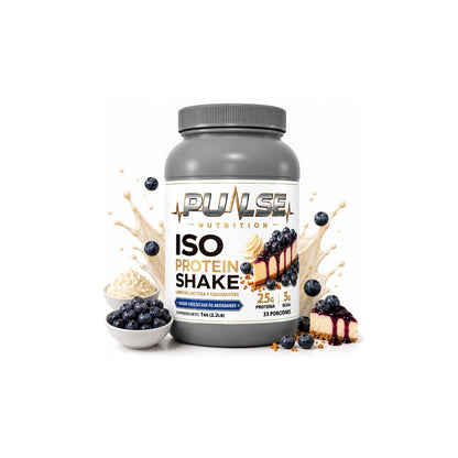 Proteína ISO Shake 2.2lb 33 Servicios - Pulse Nutrition