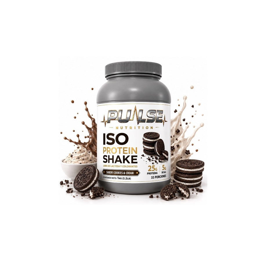 Proteína ISO Shake 2.2lb 33 Servicios - Pulse Nutrition