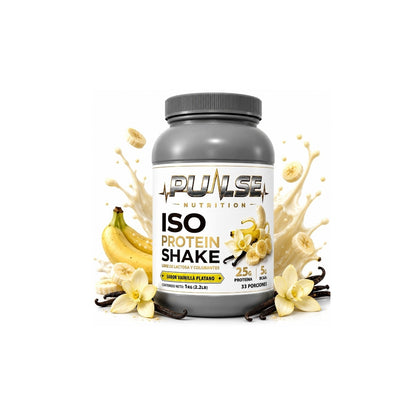 Proteína ISO Shake 2.2lb 33 Servicios - Pulse Nutrition