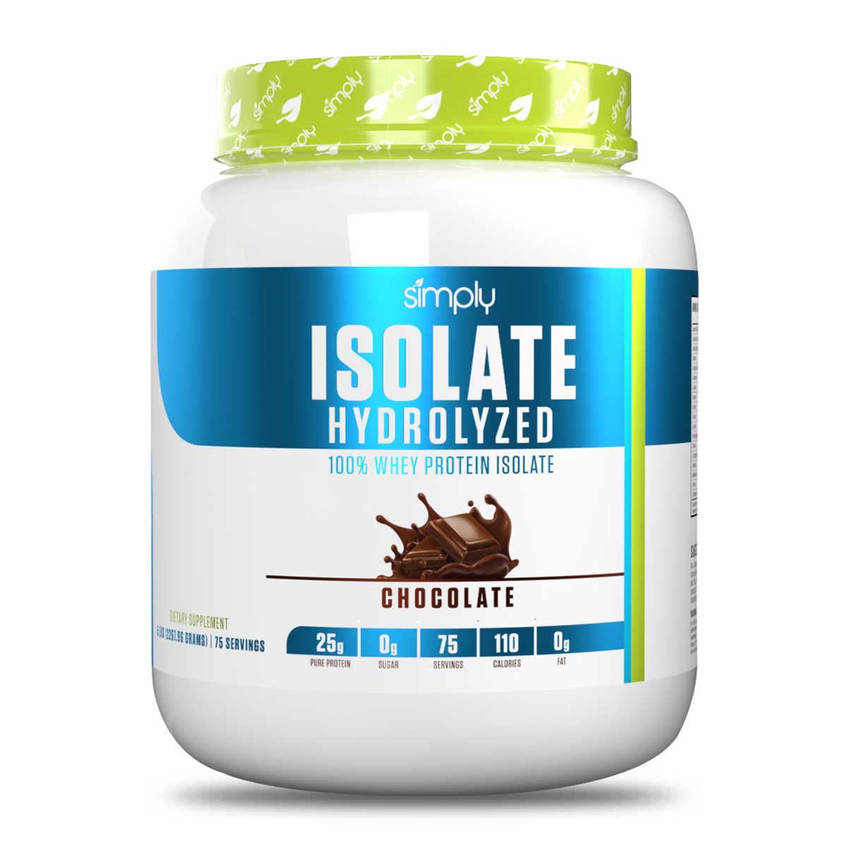 PROTEINA ISOLATE HYDROLYZED 100% WHEY PROTEIN 5LB - SIMPLY