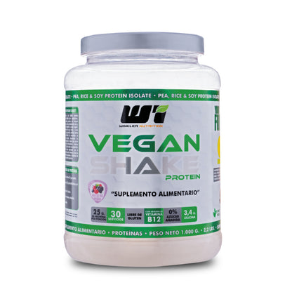 Proteína Vegan Shake 1 kg, 30 servicios Winkler Nutrition - vista 2