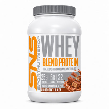 PROTEINA WHEY BLEND 1KG 32 SERVICIOS - SPORTNUTRISHOP