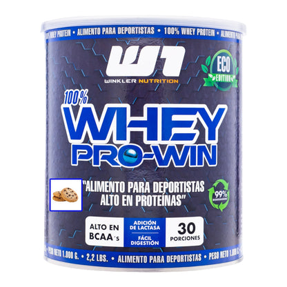 Proteína Whey Pro-Win 1 kg, 30 servicios Winkler Nutrition - vista 1