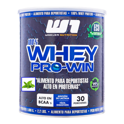 Proteína Whey Pro-Win 1 kg, 30 servicios Winkler Nutrition - vista 8