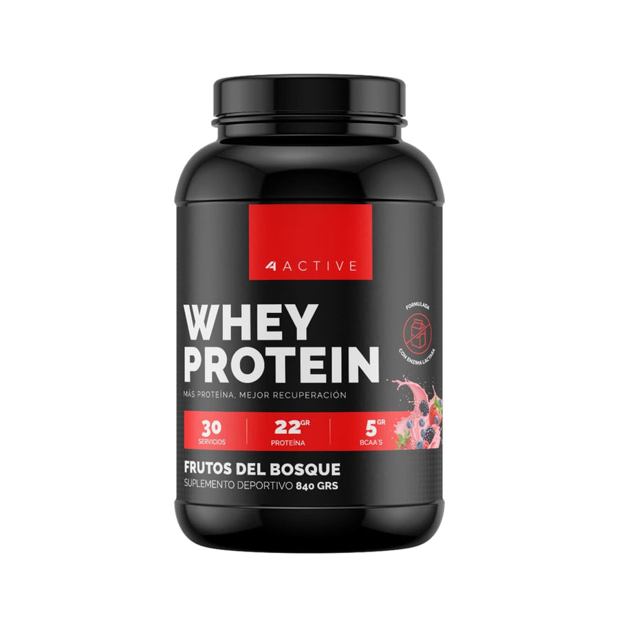 PROTEINA WHEY 30SV 840GR - 4ACTIVE