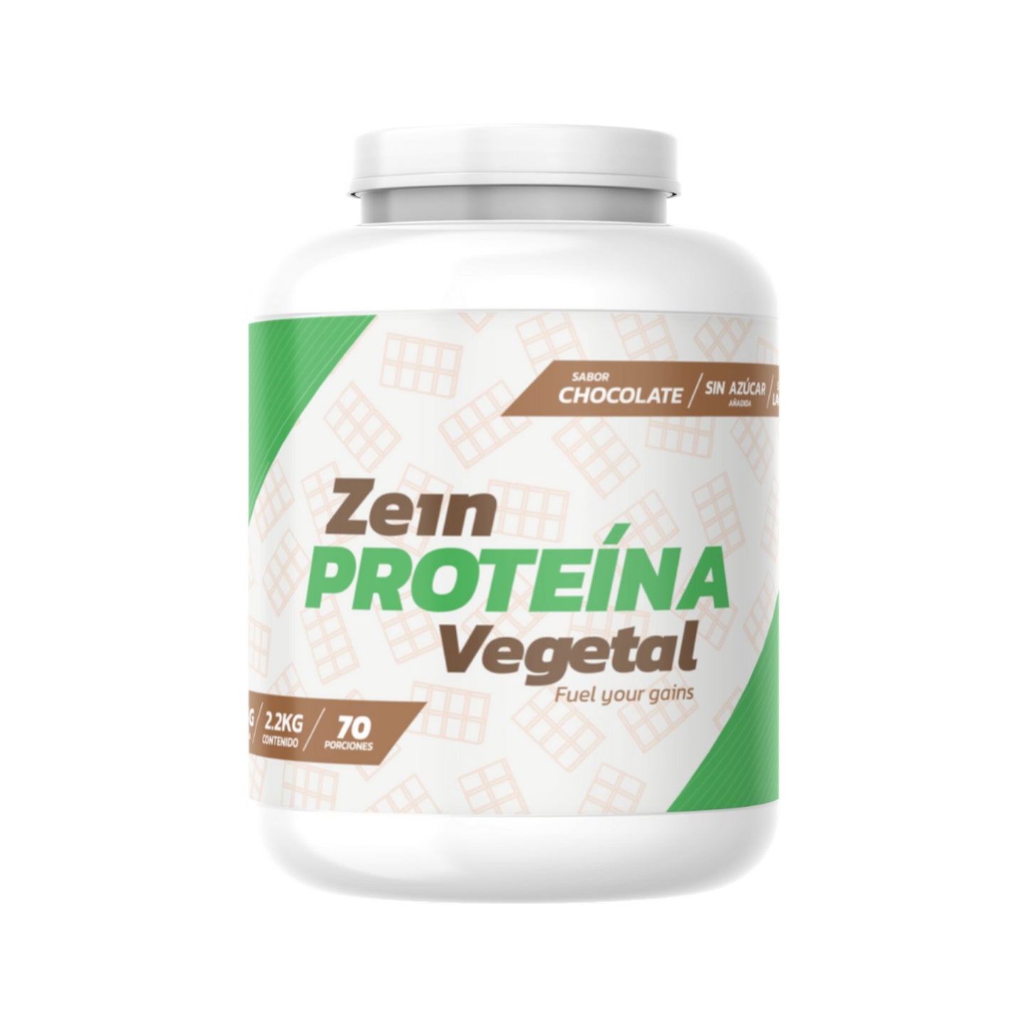 PROTEINA VEGETAL 2,2KG 70 PORCIONES - ZEIN