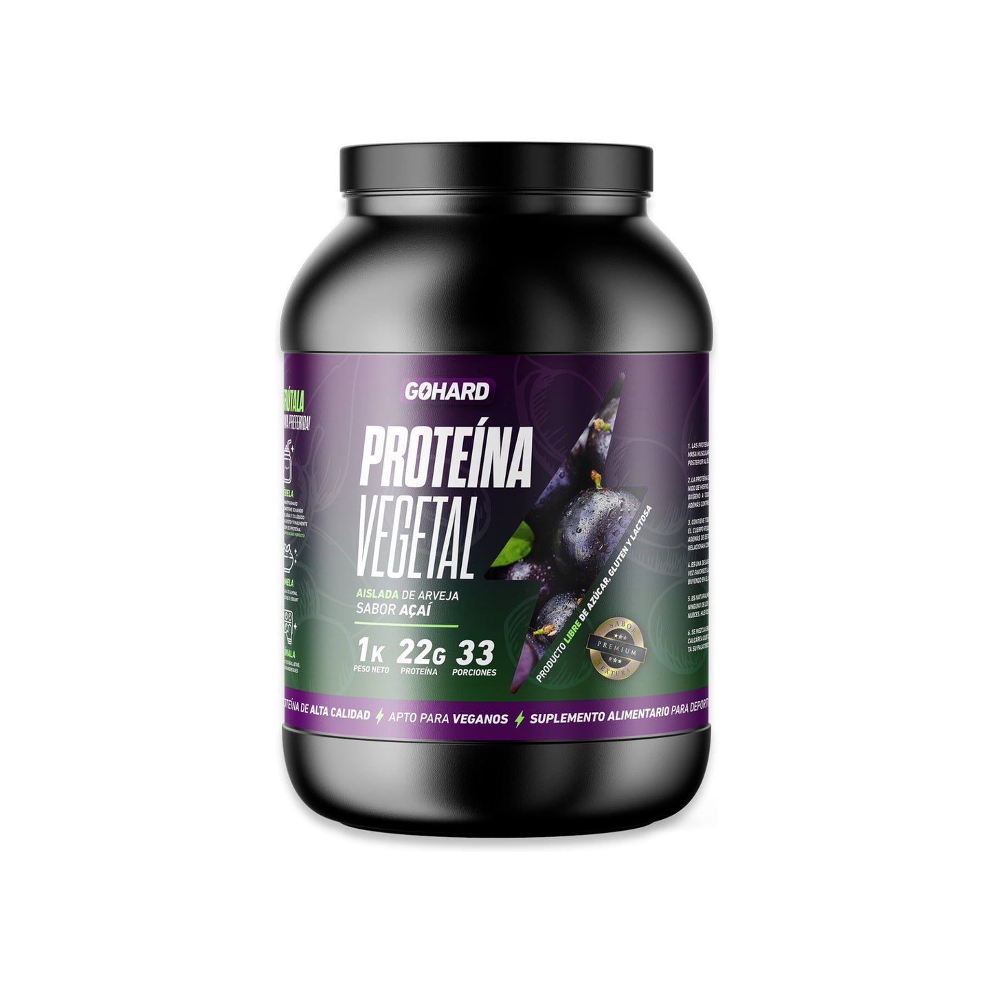 Proteína Vegetal - 33 Servicios - Gohard