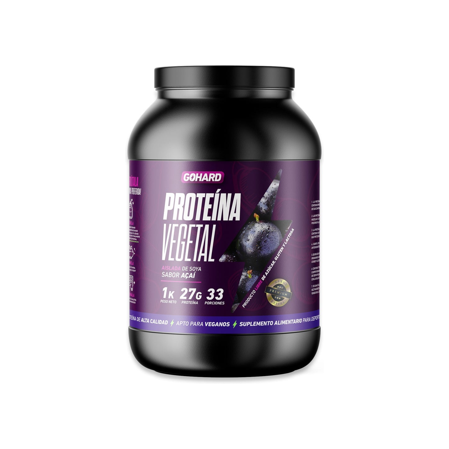 Proteína Vegetal - 33 Servicios - Gohard