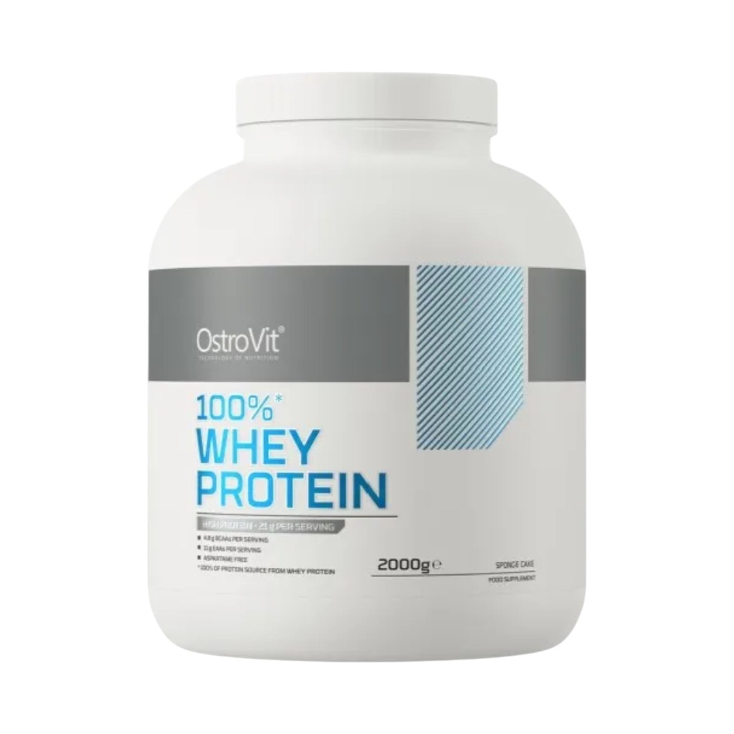Proteina 100% Whey Protein 2000g 66 Sv - Ostrovit