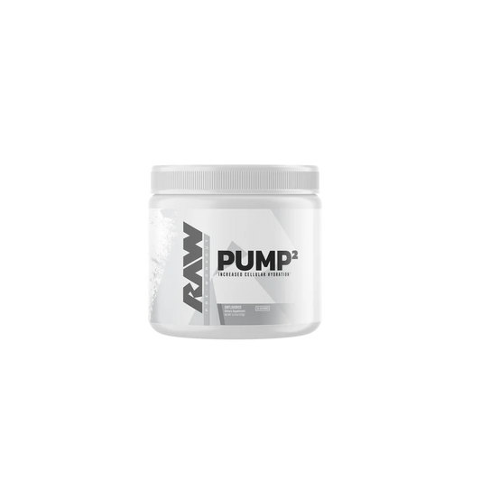 PRE ENTRENO PUMP 2 20 SERVICIOS 120GR SIN SABOR - RAW NUTRITION