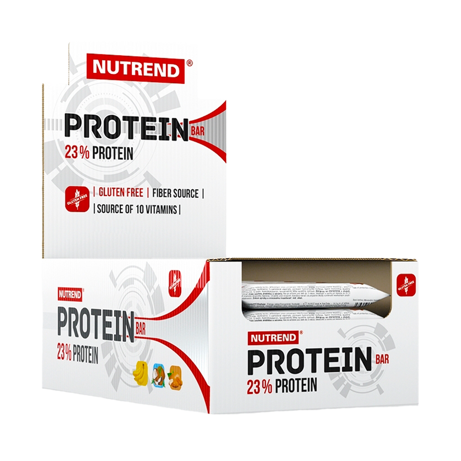 BOX 24 BARRAS PROTEIN BAR 55 G – NUTREND – Nutrend