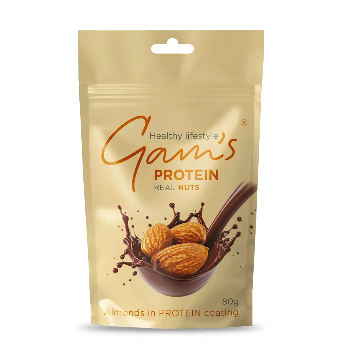 SNACK REAL NUTS 80GR - GAM'S