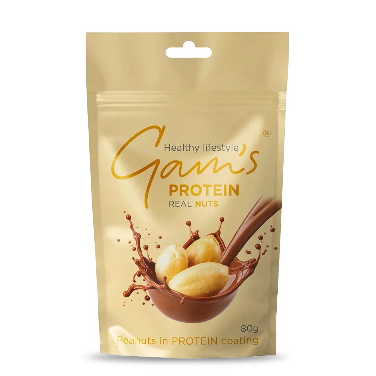 SNACK REAL NUTS 80GR - GAM'S