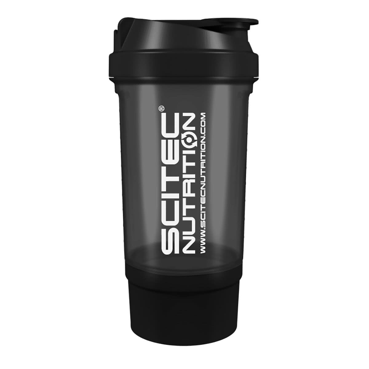 SHAKER DOBLE COMPARTIMIENTO 500ML - SCITEC NUTRITION