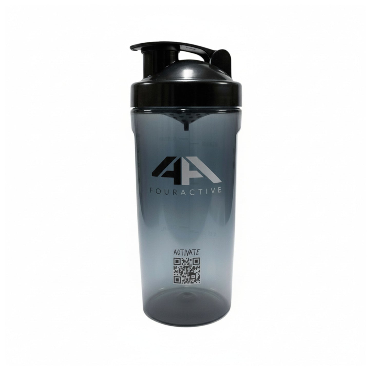 SHAKER NEGRO 750ML- 4ACTIVE