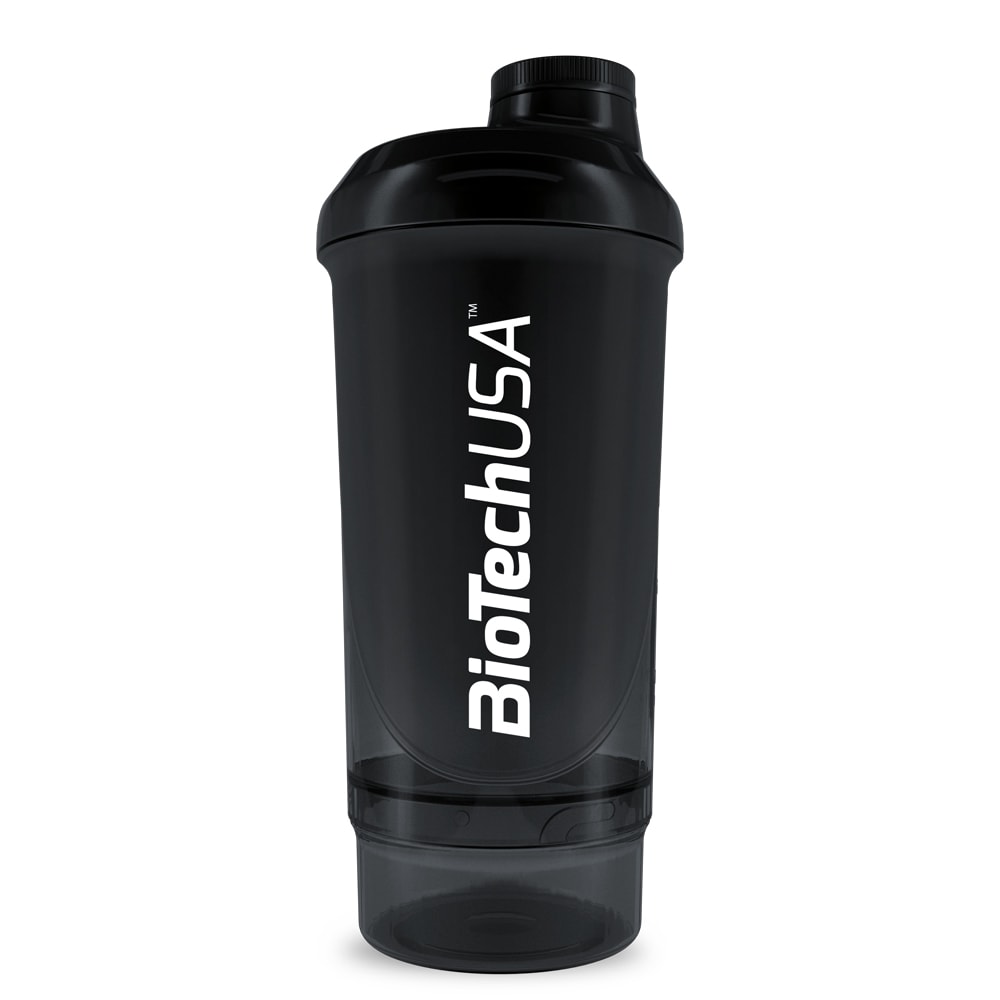 Shaker Doble Compartimiento 500ml - Biotechusa