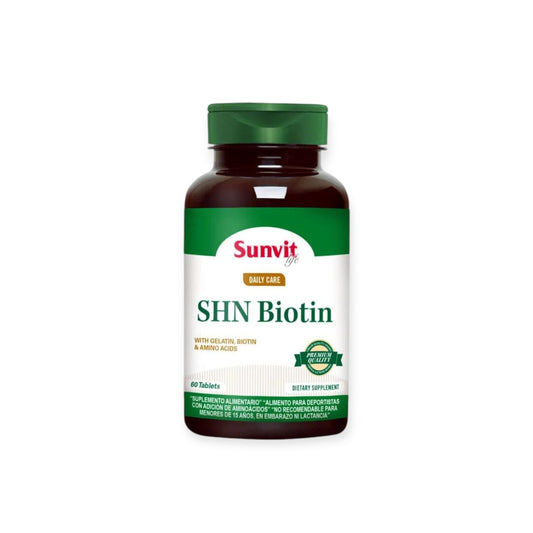 BIOTINA COLAGENO 60 TABLETAS - SUNVIT