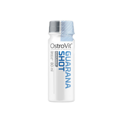 Pack 20 guaraná shot 80 ml Pear Flavour – OstroVit