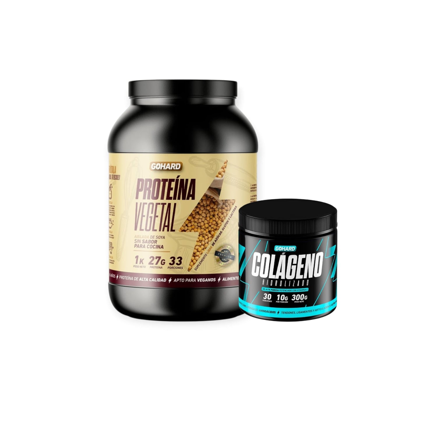 Pack Proteina Vegetal + Colageno Hidrolizado - Gohard