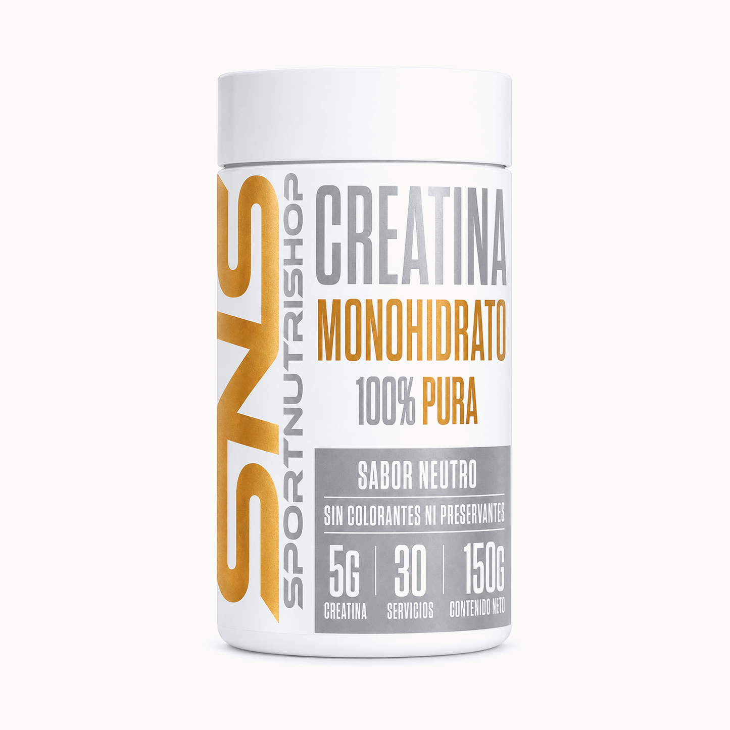 CREATINA MONOHIDRATADA SIN SABOR - SPORTNUTRISHOP