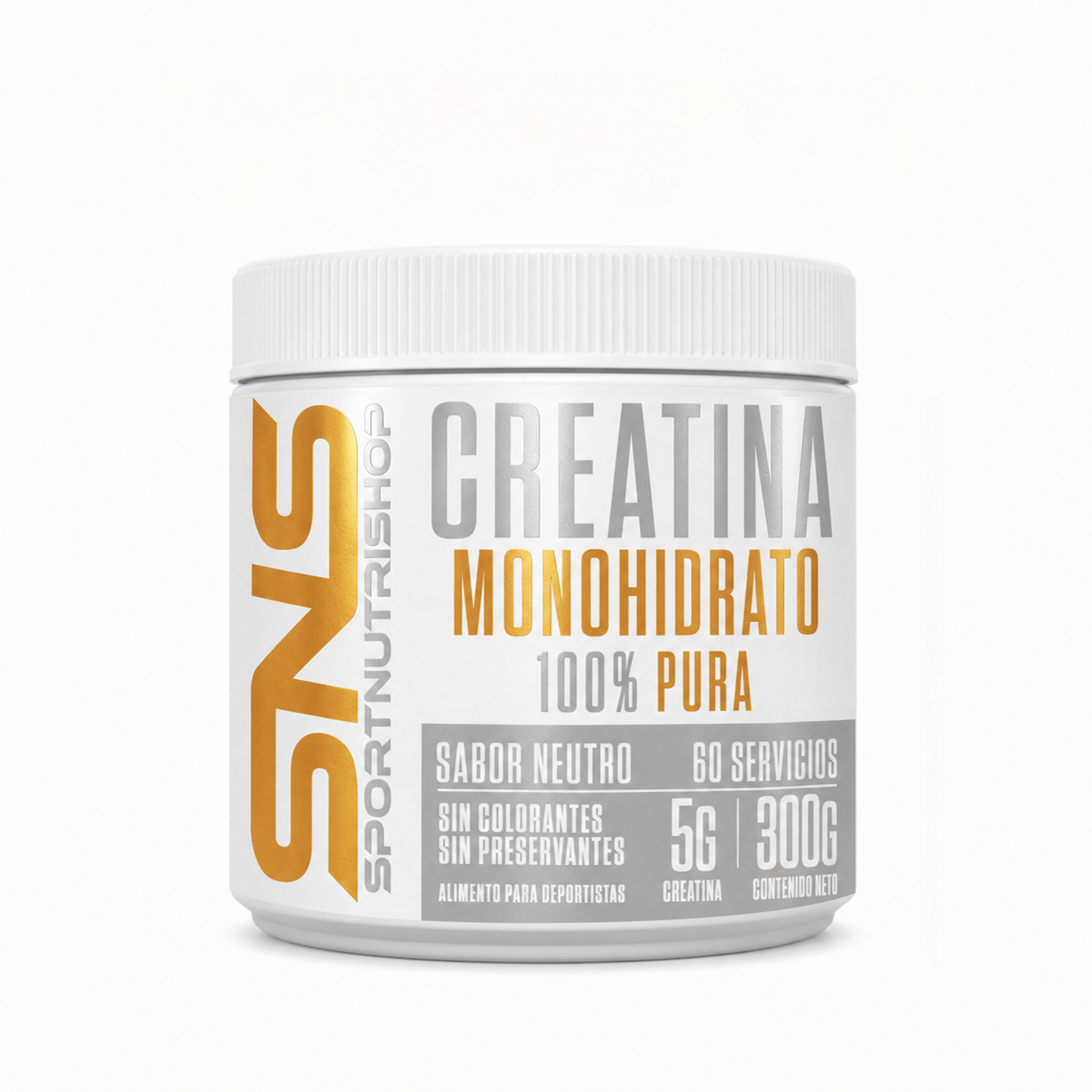 CREATINA MONOHIDRATADA SIN SABOR - SPORTNUTRISHOP