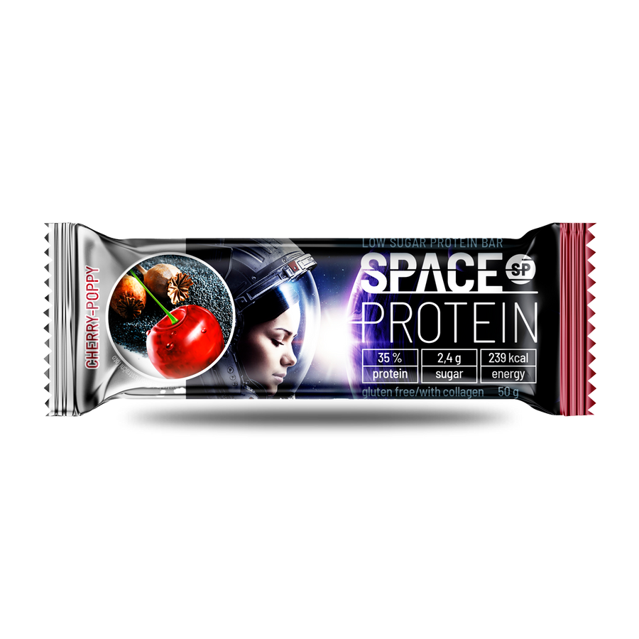 BOX DE 24 BARRAS DE PROTEÍNA 50 G – SPACE PROTEIN
