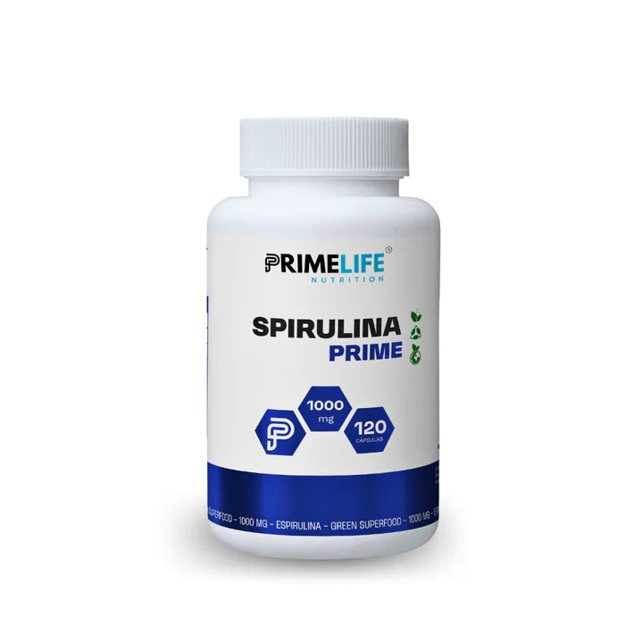 Spirulina Prime 1000mg 120 Cápsulas - PRIMELIFE