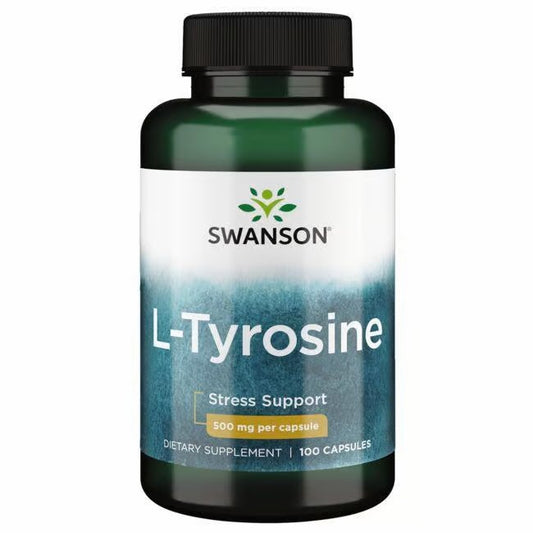 L-TYROSINE 500MG 100 CÁPSULAS - SWANSON