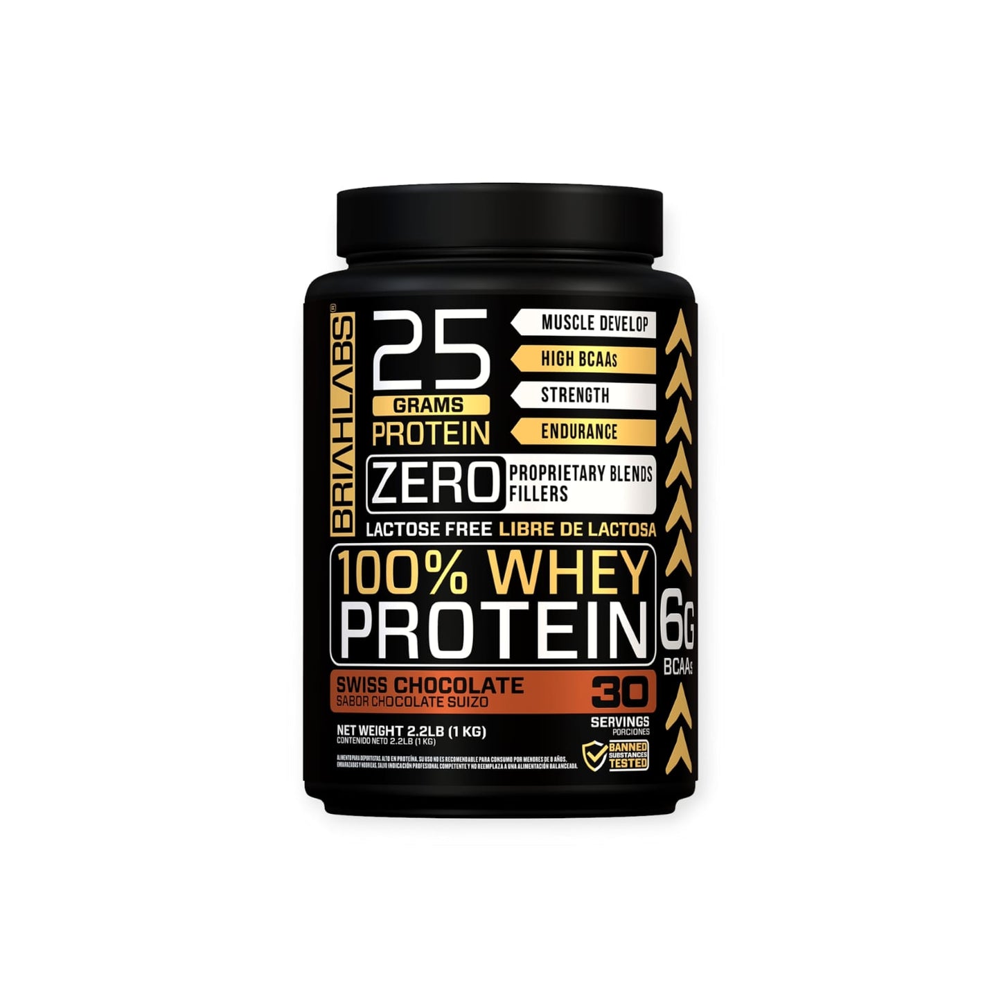 PROTEINA 100% WHEY 1 KILO - BRIAHLABS