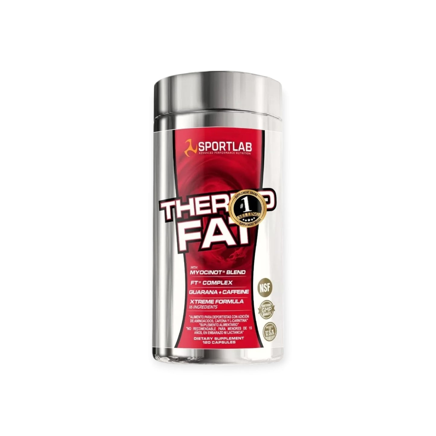 THERMO FAT 120 CAPSULAS - SPORTLAB