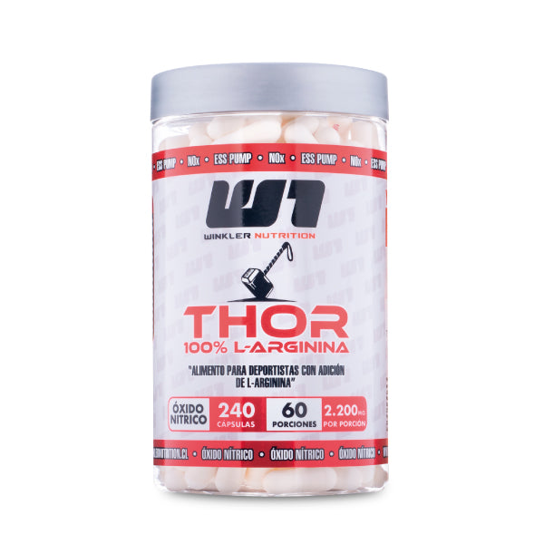 L-ARGININA THOR 240 CAPSULAS - WINKLER NUTRITION