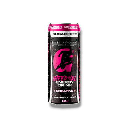 ENERGÉTICA G-ENERGYDRINK PUMP INFERNAL CON CREATINA – GREATLHETE – imagen de producto 4