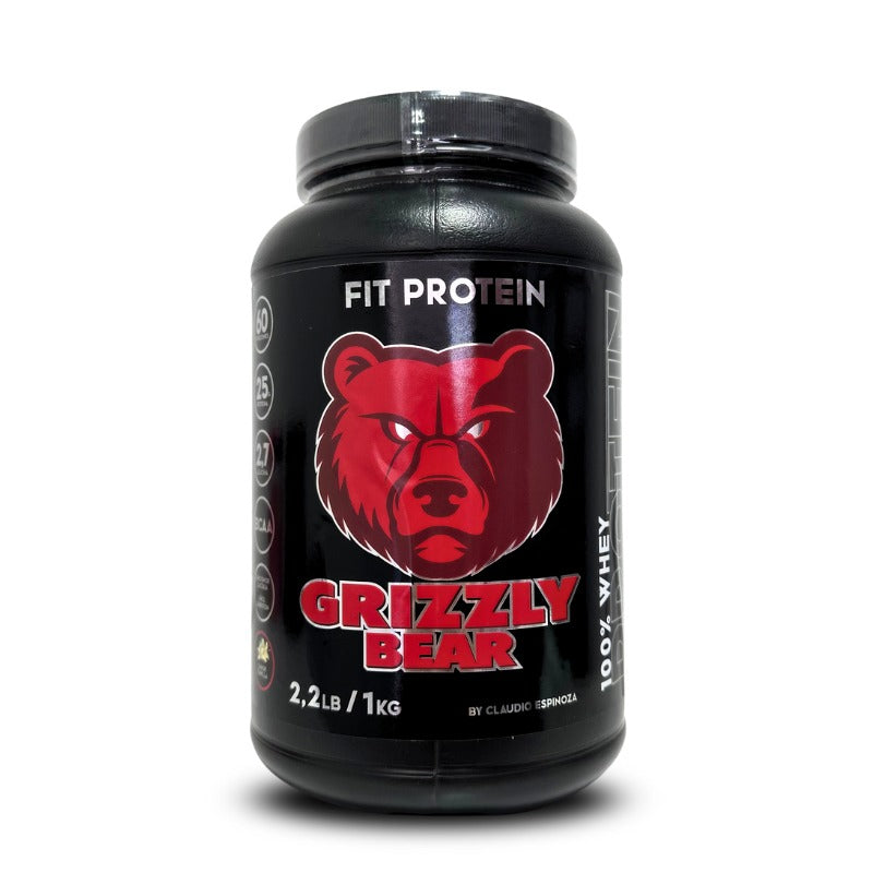 PROTEINA FIT PROTEIN 1KG 30 SV - GRIZZLY BEAR