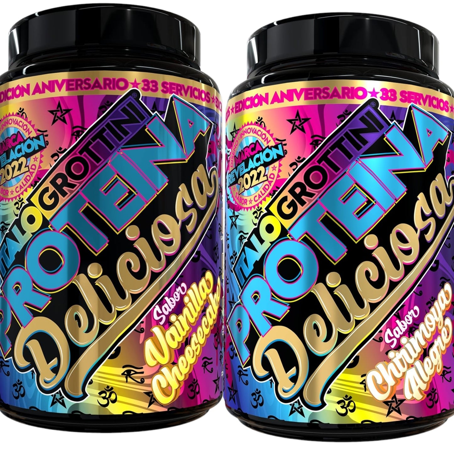 2 PROTEINAS WHEY DELICIOSAS 2.3 LIBRAS C/U - ITALO GROTTINI