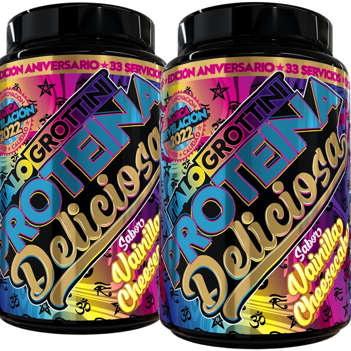 2 PROTEINAS WHEY DELICIOSAS 2.3 LIBRAS C/U - ITALO GROTTINI