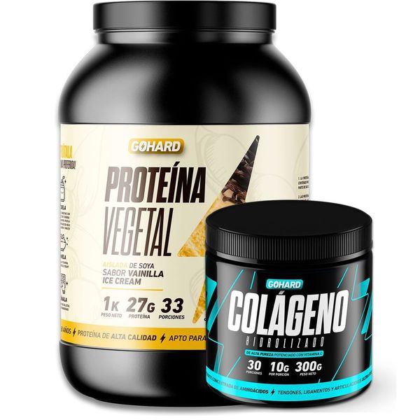 Pack Proteina Vegetal + Colageno Hidrolizado - Gohard