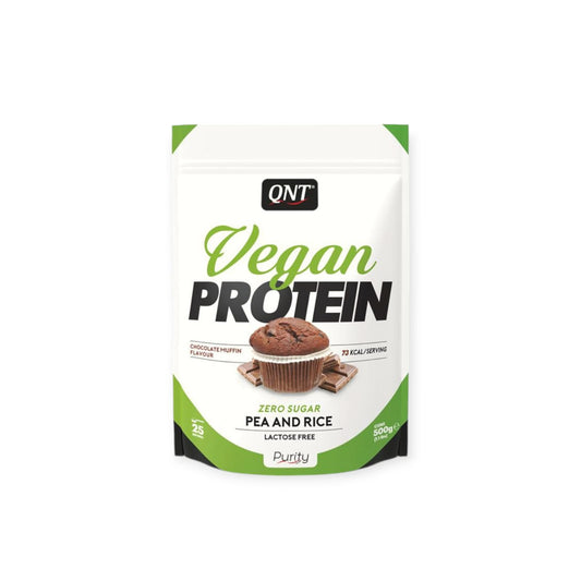 PROTEINA VEGANA SIN AZUCAR 500G 25 SV - QNT