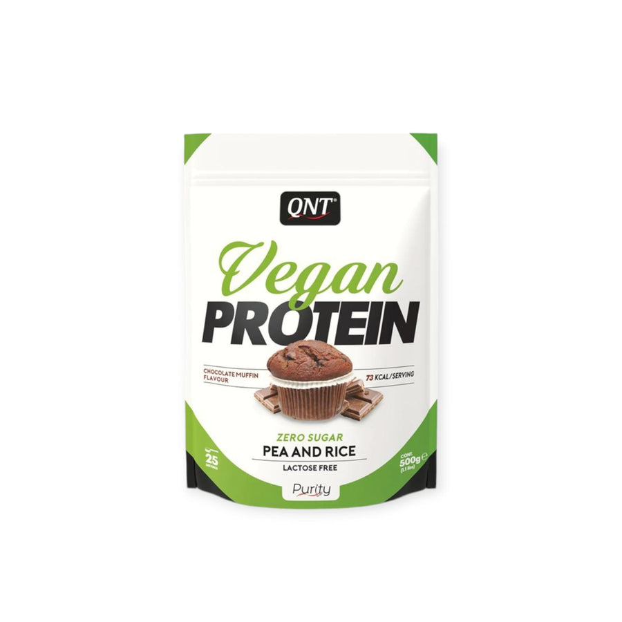 PROTEINA VEGANA SIN AZUCAR 500G 25 SV - QNT