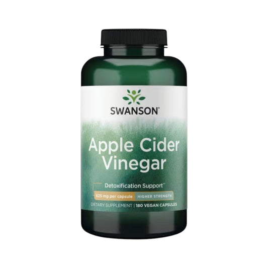 VINAGRE DE MANZANA 625MG 180 CAPSULAS VEGANAS - SWANSON