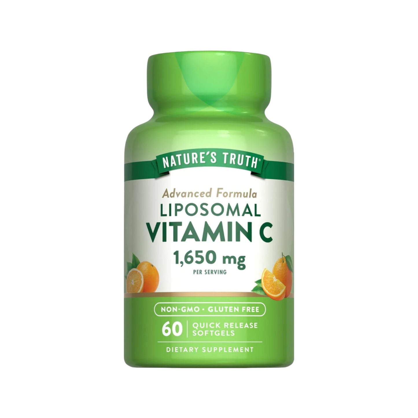 VITAMINA C LIPOSOMAL 1650MG 60 SOFTGELS - NATURE'S TRUTH