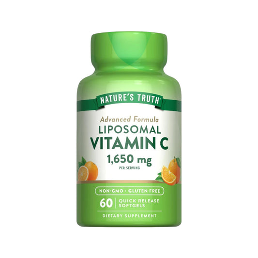 VITAMINA C LIPOSOMAL 1650MG 60 SOFTGELS - NATURE'S TRUTH