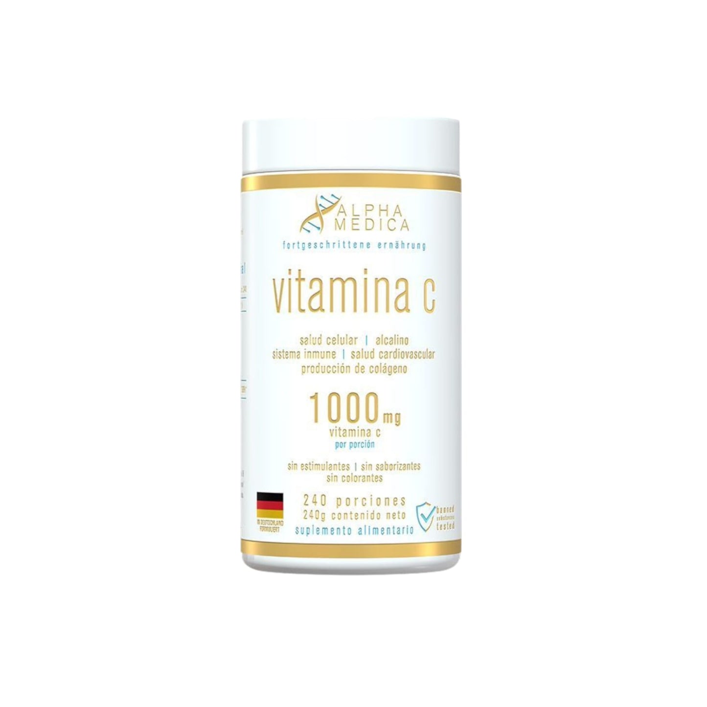 VITAMINA C 1000MG 240GR - ALPHA MEDICA