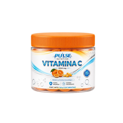 Vitamina C 1000mg 120 Tabletas - Pulse Nutrition