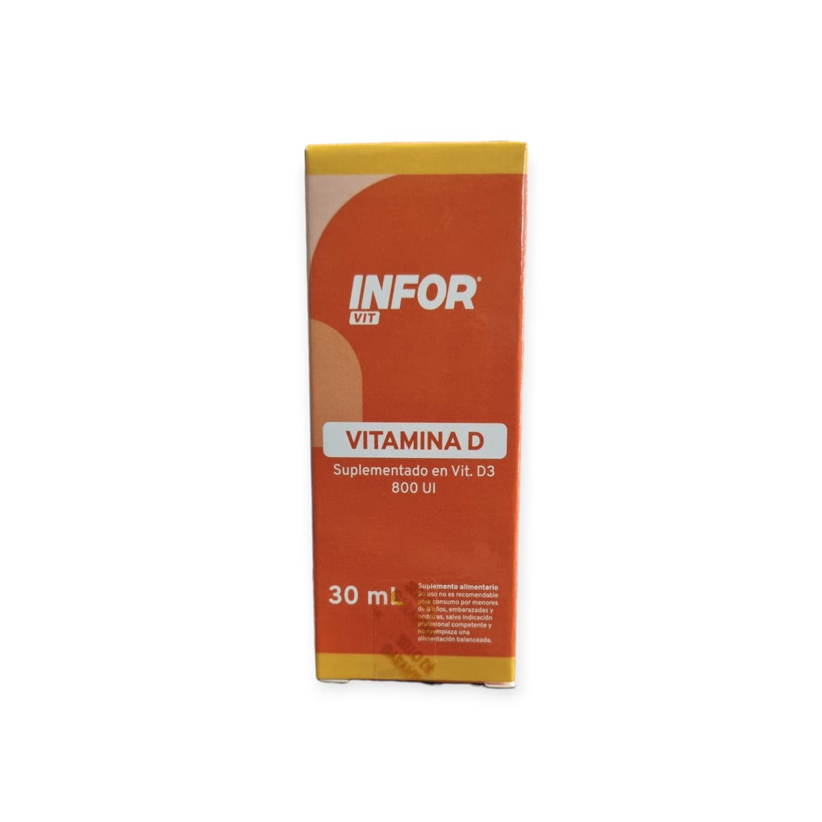 VITAMINA D3 800 UI 3OML GOTAS - INFOR