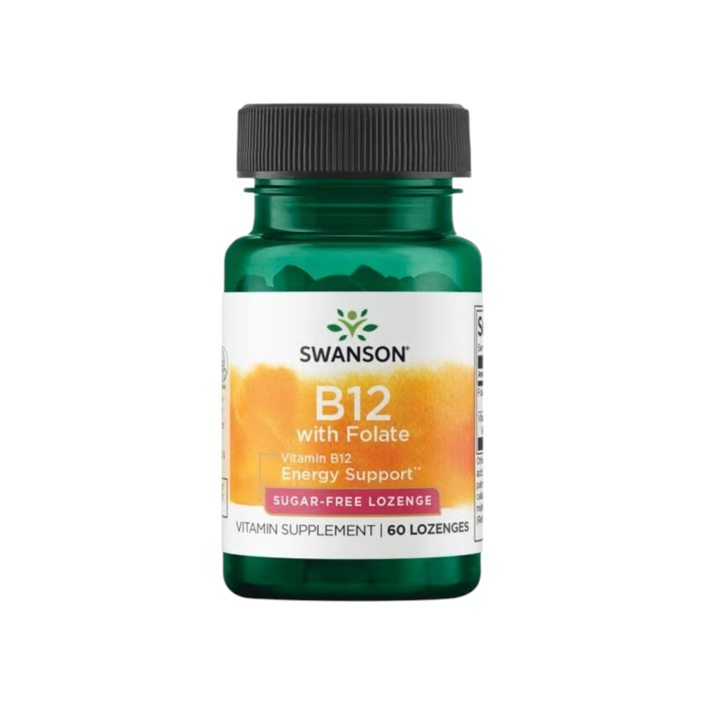 VITAMINA B12 CON FOLATO 60 COMPRIMIDOS - SWANSON