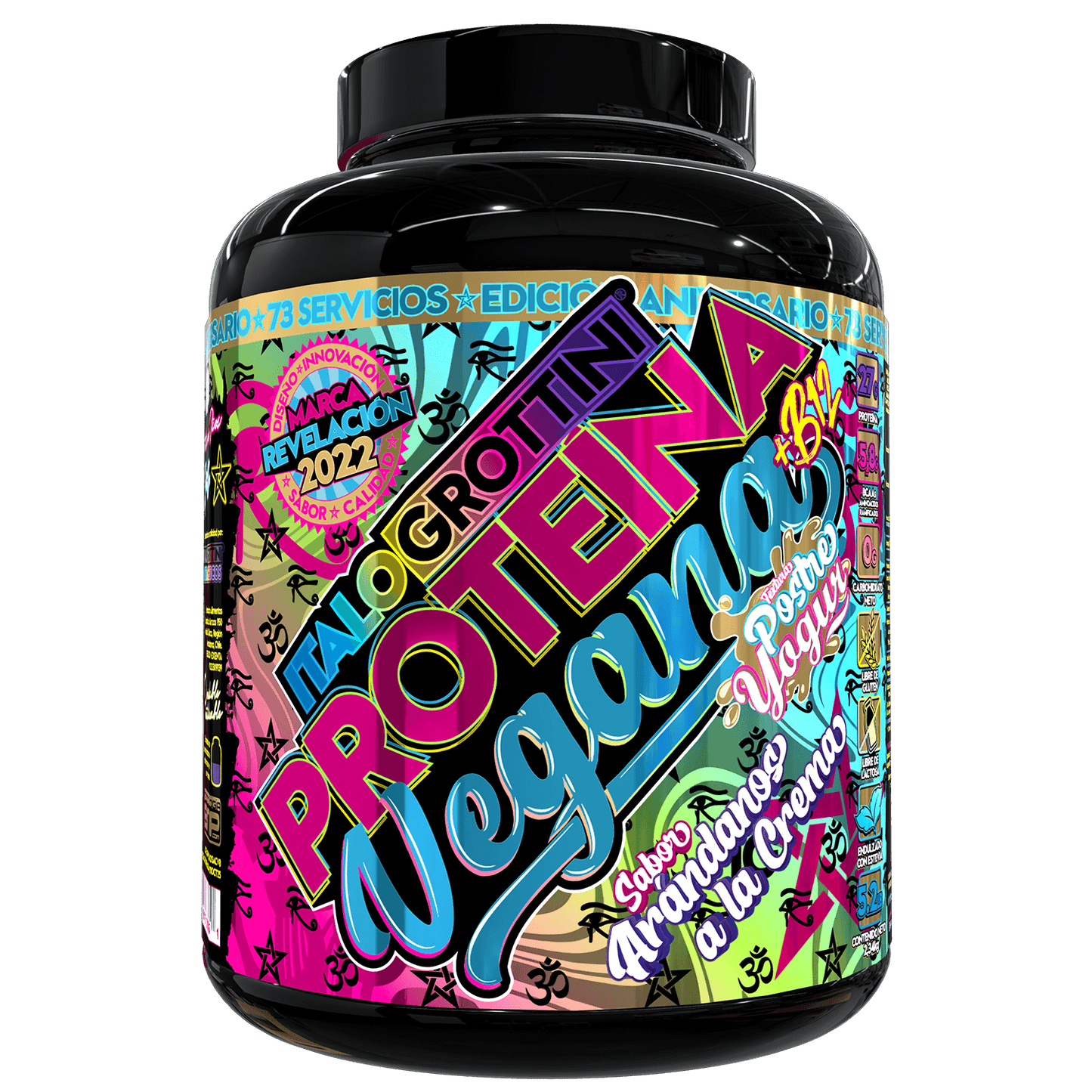 PROTEINA VEGANA 5.2lb + CREATINA MONOHIDRATO 80sv - ITALO GROTTINI
