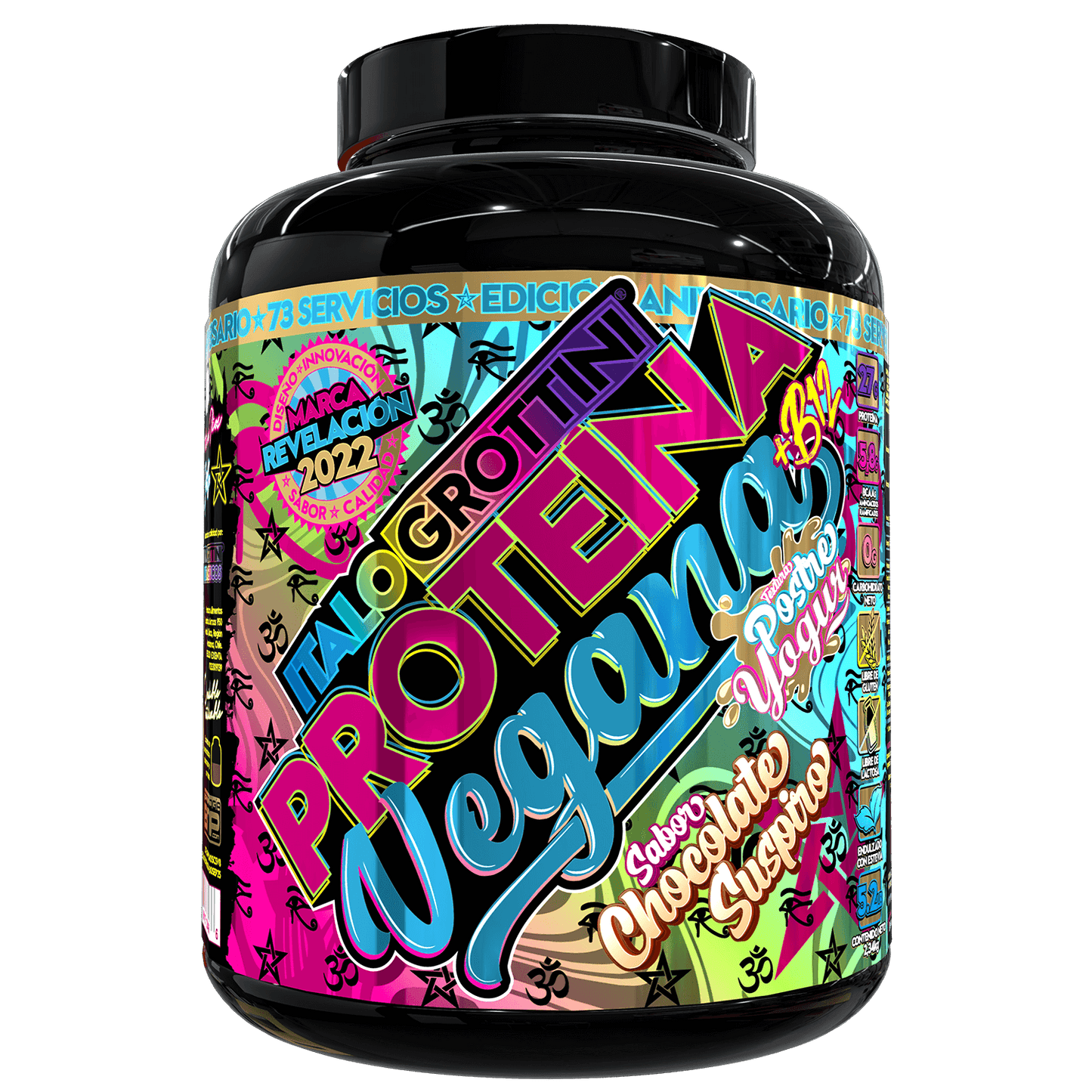 PROTEINA VEGANA 5.2lb + CREATINA MONOHIDRATO 80sv - ITALO GROTTINI