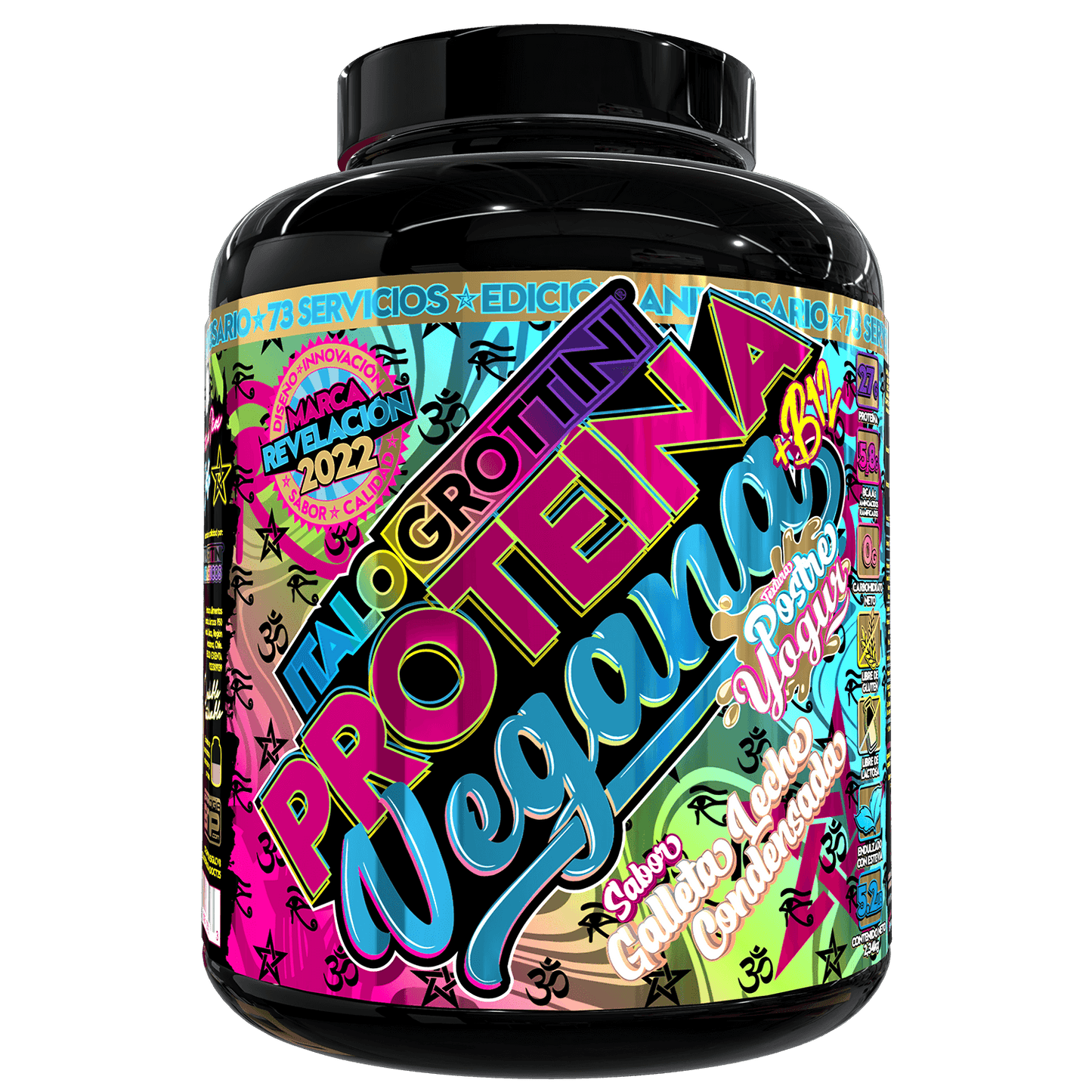 PROTEINA VEGANA 5.2lb + CREATINA MONOHIDRATO 80sv - ITALO GROTTINI