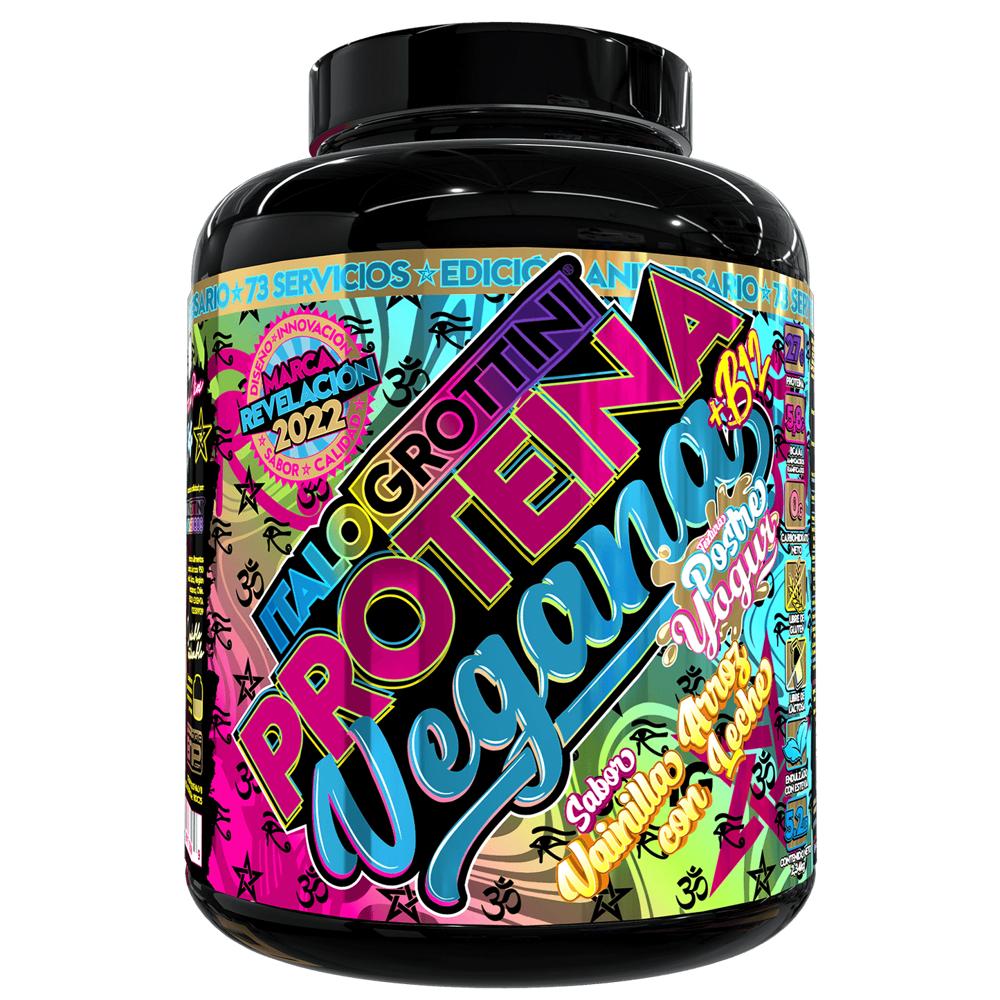 PROTEINA VEGANA 5.2lb + CREATINA MONOHIDRATO 80sv - ITALO GROTTINI
