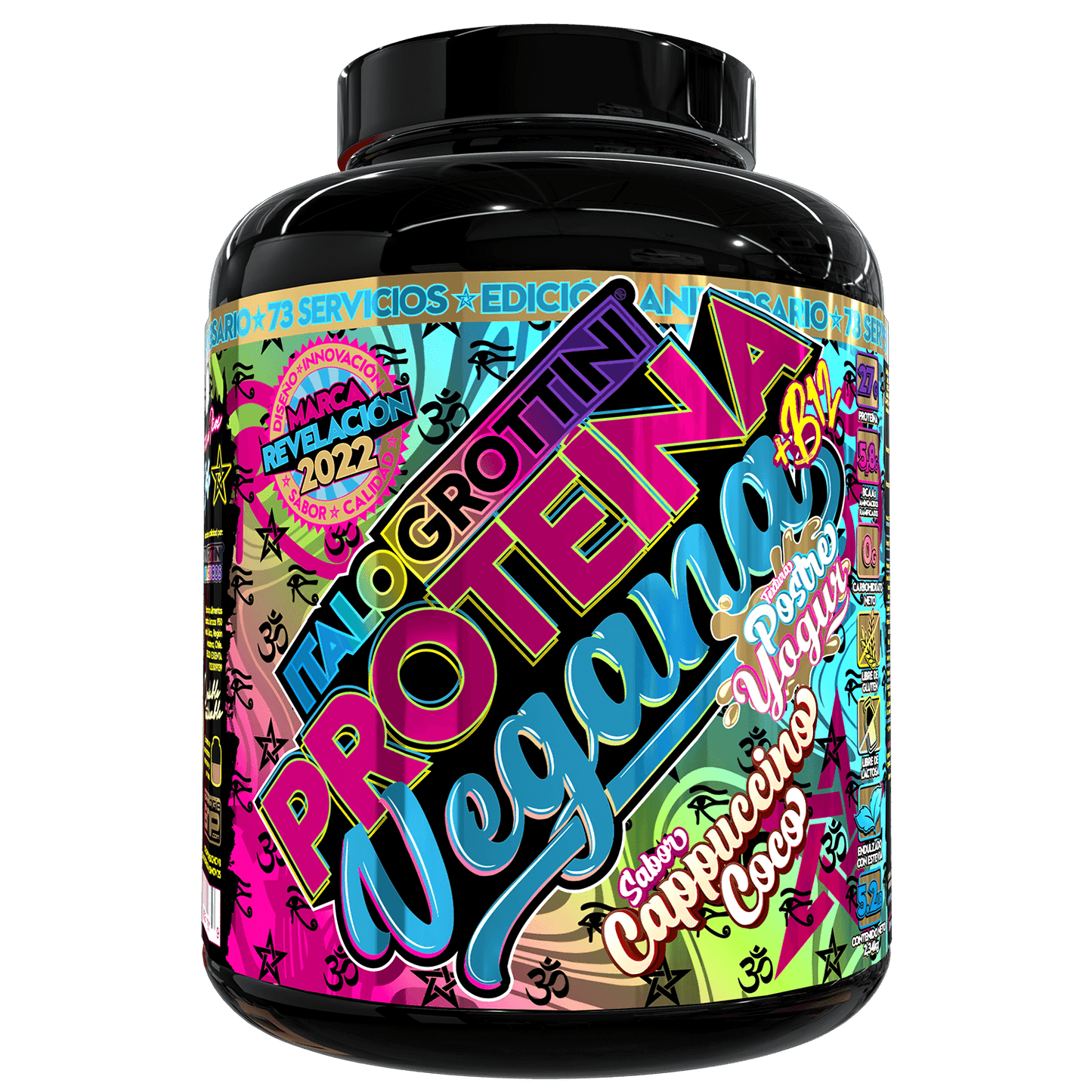 PROTEINA VEGANA 5.2lb + CREATINA MONOHIDRATO 80sv - ITALO GROTTINI
